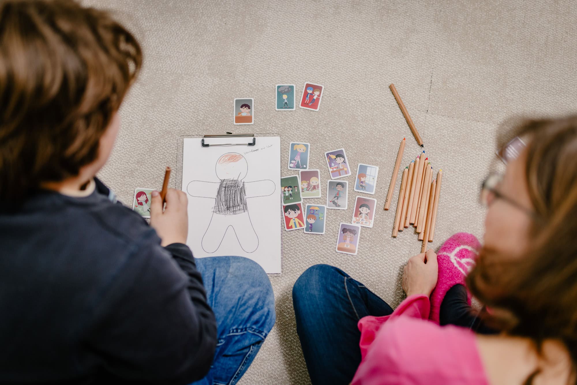 Methodenarbeit im Kinder- und Jugendcoaching während einer Businessreportage in Eppstein