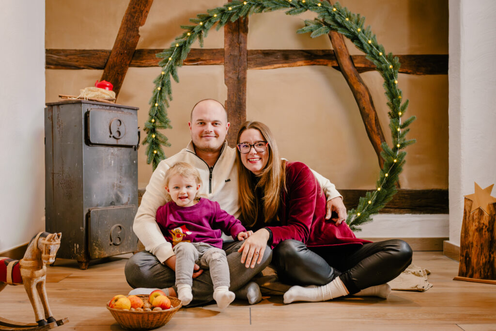 Weihnachtsfotoshooting Wiesbaden